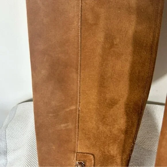 Cole Haan Grand 360 Suede Cal Gary Boots Size 5 B Women Waterproof Chestnut NEW